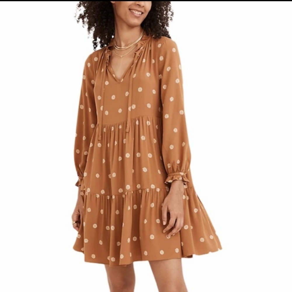 Madewell Tiered Tunic Dress